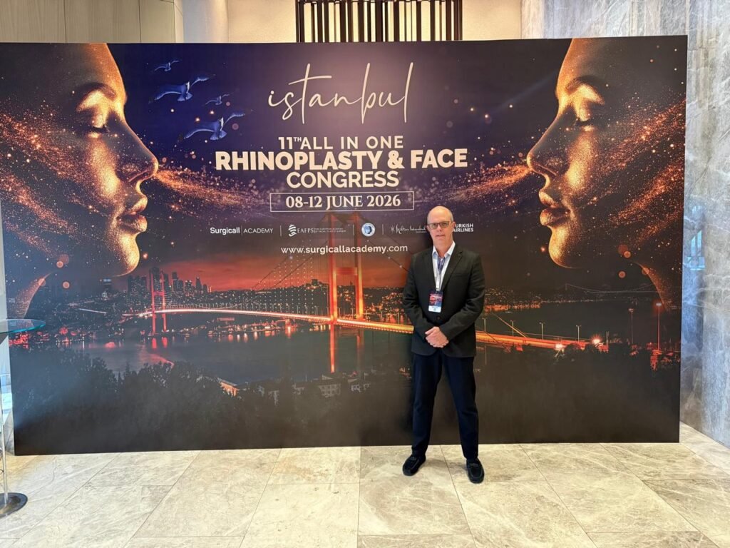 Dr. Michel Nuyens participa en importante congreso internacional de rinoplastia y cirugía facial