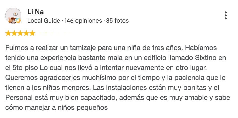 Testimonio paciente 3 Centro Clínico Cabeza y Cuello
